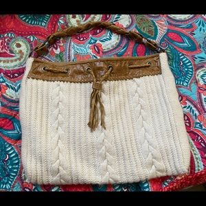 Pagliei Wool Knit purse
